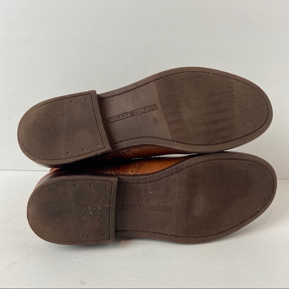 Tommy Hilfiger Twodettan Brown Ankle Booties 9.5 - Picture 10 of 10